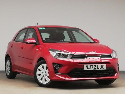 Red Used 2022 Kia Rio Hatchback | £11,698 (Fair price)