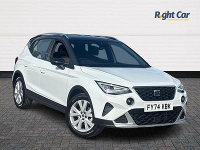 White Used 2024 Seat Arona Xperience SUV | £18,699 (Fair price)