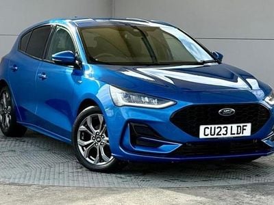 Used Ford Focus ST-Line 125 HP (91 kW) 2023 Blue Hatchback