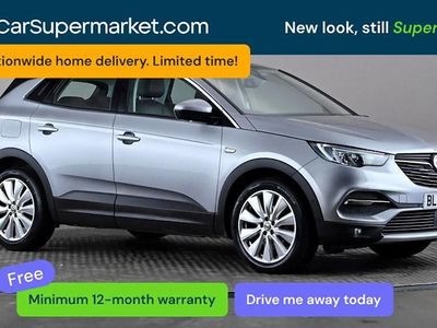 Used Vauxhall Grandland X Elite 131 HP (96 kW) 2020 Grey SUV