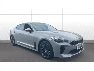 Used Kia Stinger GT-Line S 197 HP (144 kW) 2018 Grey Hatchback