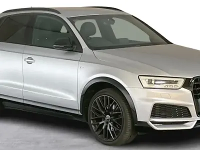 Used Audi Q3 Black Edition 150 HP (110 kW) 2018 Silver SUV