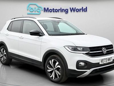 Used VW T-Cross Black Edition 110 HP (80 kW) 2024 White SUV