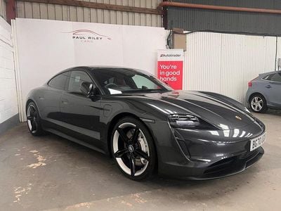 Grey Used 2020 Porsche Taycan Performance Package Sedan | £45,995 (Fair price)