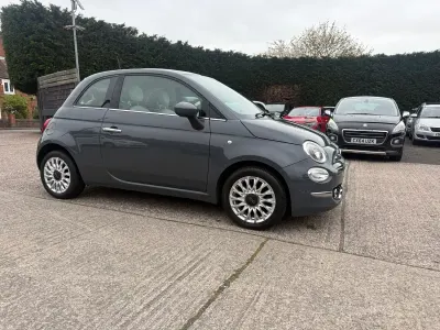 Used Fiat 500 Lounge 69 HP (50 kW) 2015 Grey Hatchback