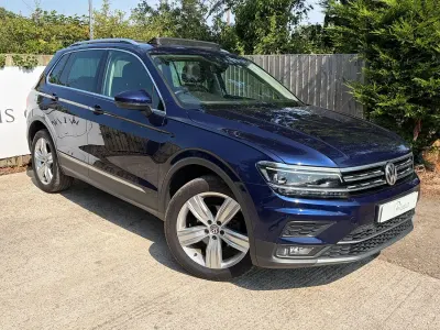 Used VW Tiguan SEL 150 HP (110 kW) 2020 Blue SUV