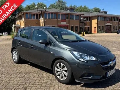 Used Vauxhall Corsa Design Edition 90 HP (66 kW) 2017 Grey Hatchback