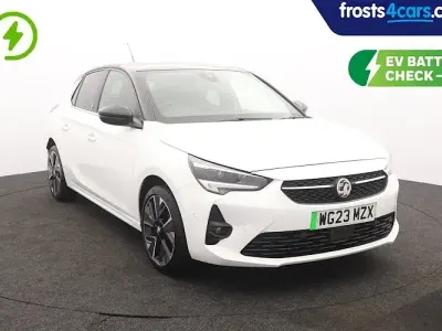 Used Vauxhall Corsa-e Ultimate 100 kW (136 HP) 2023 White Hatchback