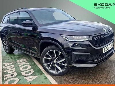Black magic pearl effect Used 2024 Skoda Kodiaq SportLine SUV | £30,700 (Fair price)