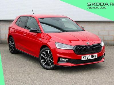 Used Skoda Fabia Monte Carlo 113 HP (83 kW) 2025 Velvet red metallic Hatchback