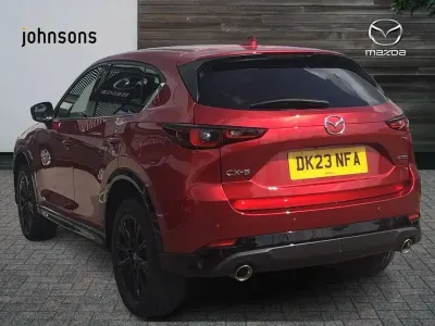 Begagnad Mazda CX-5 Homura-Line 165 HK (121 kW) 2023 Röd SUV