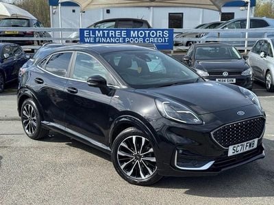 Used Ford Puma ST-Line X 125 HP (91 kW) 2021 Black SUV