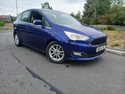 Used Ford C-MAX Zetec 125 HP (91 kW) 2015 Blue MPV