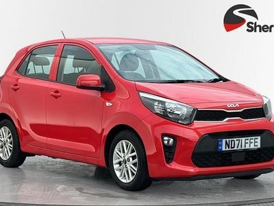 Used Kia Picanto 66 HP (48 kW) 2021 Red Hatchback