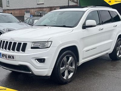Used Jeep Grand Cherokee Overland 247 HP (181 kW) 2016 White SUV