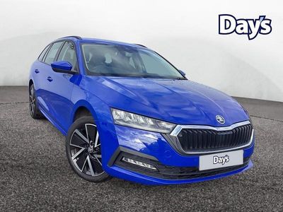 Blue Used 2021 Skoda Octavia SE Technology Estate | £14,790 (Fair price)