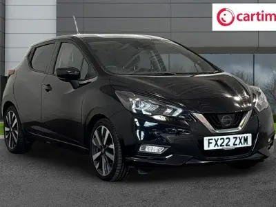 Used Nissan Micra Tekna 92 HP (67 kW) 2022 Black Hatchback