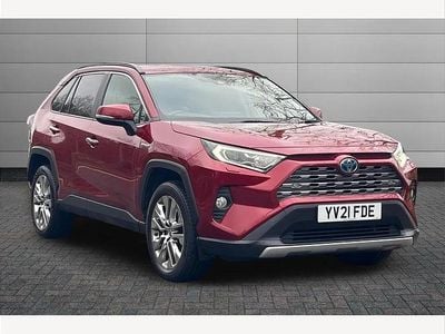 Used Toyota RAV4 Hybrid 218 HP (160 kW) 2021 Red SUV