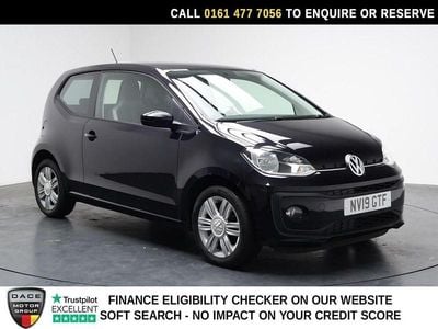 Used VW up! high up! 75 HP (55 kW) 2019 Black Hatchback