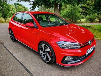 Red Used 2019 VW Polo GTI Hatchback | £14,795 (Fair price)
