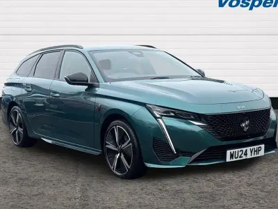 Used Peugeot 308 SW GTi 128 HP (94 kW) 2024 Blue Estate