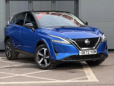Used Nissan Qashqai N-Connecta 155 HP (114 kW) 2022 Blue SUV