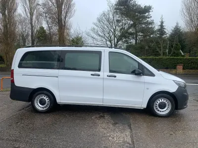 Used Mercedes Vito 136 HP (100 kW) 2018 White Van