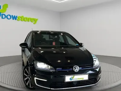 Used VW Golf VII GTE 204 HP (150 kW) 2016 Black Hatchback
