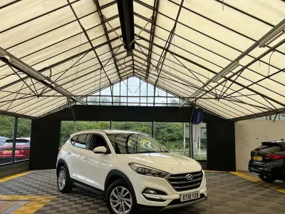 Used Hyundai Tucson SE 2018 Polar white SUV