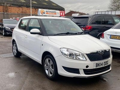 Used Skoda Fabia SE 2014 White Hatchback