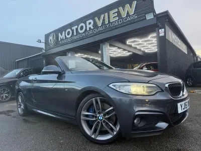 Used BMW 220 M Sport 190 HP (139 kW) 2015 Grey Cabriolet