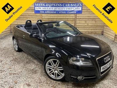 Begagnad Audi A3 Cabriolet Sport 105 HK (77 kW) 2013 Svart Cab