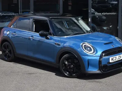 Used Mini Cooper S Classic 2021 Blue Hatchback