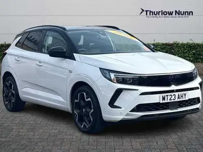 Used Vauxhall Grandland X Ultimate 131 HP (96 kW) 2023 White SUV