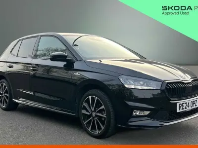 Used Skoda Fabia Monte Carlo 116 HP (85 kW) 2024 Black magic pearlescent Hatchback