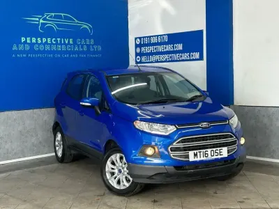Used Ford Ecosport Zetec 125 HP (91 kW) 2016 Blue SUV