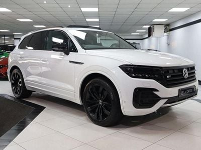 White Used 2020 VW Touareg Black Edition SUV | £34,949 (Fair price)