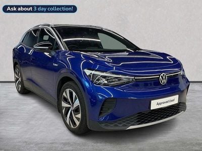 Blue Used 2021 VW ID.4 Pro Performance SUV | £16,989 (Fair price)