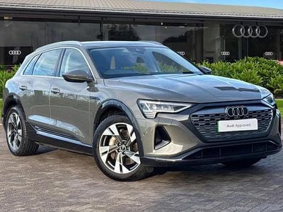 Grey Used 2023 Audi Q8 e-tron Sport SUV | £31,650 (A bit pricey)