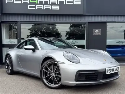 Used Porsche 911 Carrera 4 385 HP (283 kW) 2021 Silver Coupe
