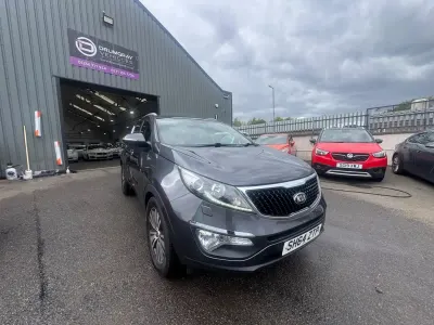 Usado Kia Sportage EX 134 HP (98 kW) 2014 Prateado SUV