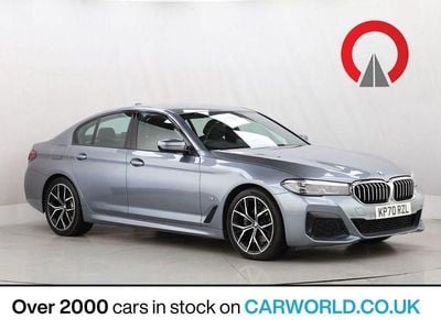Blue Used 2020 BMW 520 M Sport Sedan | £18,997 (Fair price)