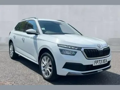 Used Skoda Kamiq SE 115 HP (84 kW) 2024 Moon white metallic SUV