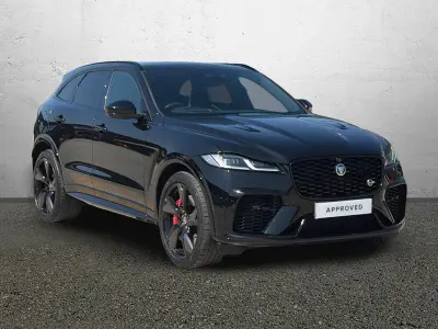 Used Jaguar F-Pace SVR 550 HP (404 kW) 2023 Black SUV