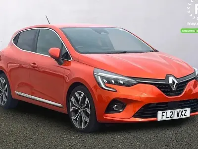 Usado Renault Clio V Version S 101 CV (74 kW) 2020 Naranja Utilitario