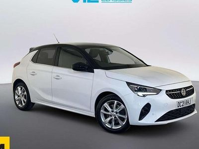 Used Vauxhall Corsa Elite 101 HP (74 kW) 2021 White Hatchback