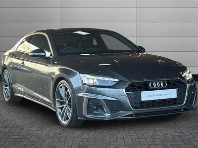 Used Audi A5 Comfort 163 HP (119 kW) 2022 Daytona grey Coupe