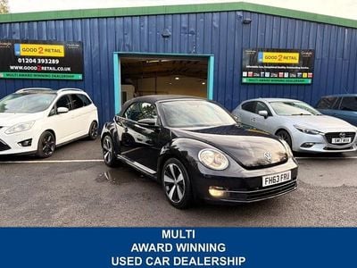 Black Used 2014 VW Beetle Design Cabriolet | £7,295 (Good price)