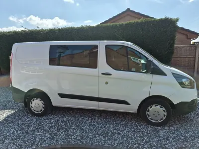 Begagnad Ford Transit Custom 105 HK (77 kW) 2018 Vit Van