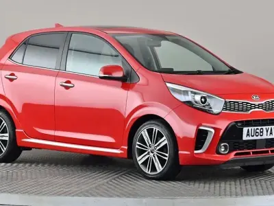 Used Kia Picanto GT-Line S 84 HP (61 kW) 2018 Red Hatchback